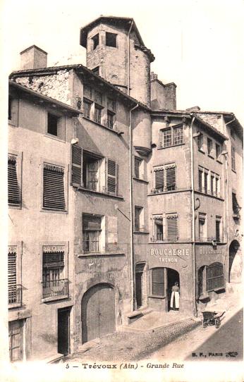 Cartes postales anciennes > CARTES POSTALES > carte postale ancienne > cartes-postales-ancienne.com Auvergne rhone alpes Ain Trevoux