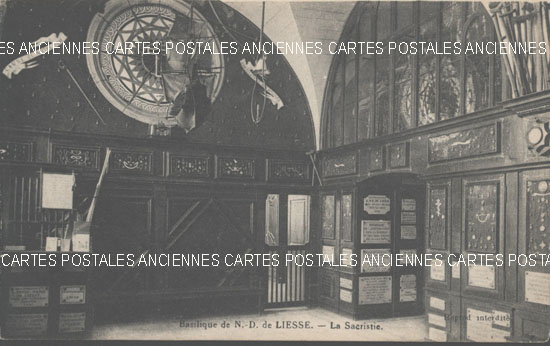 Cartes postales anciennes > CARTES POSTALES > carte postale ancienne > cartes-postales-ancienne.com Hauts de france Aisne Liesse Notre Dame