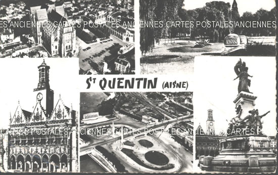 Cartes postales anciennes > CARTES POSTALES > carte postale ancienne > cartes-postales-ancienne.com Hauts de france Aisne Saint Quentin