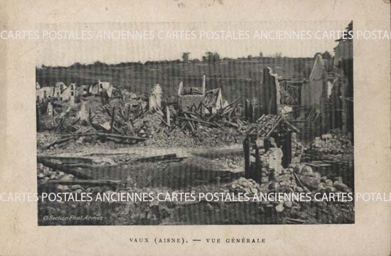Cartes postales anciennes > CARTES POSTALES > carte postale ancienne > cartes-postales-ancienne.com Hauts de france Aisne Vaux En Vermandois