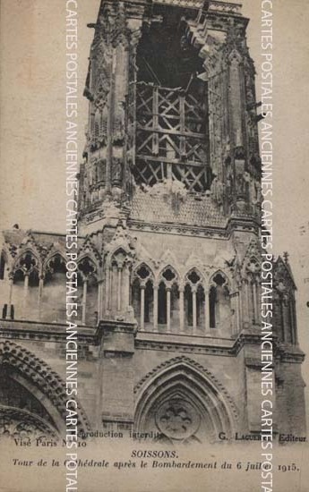 Cartes postales anciennes > CARTES POSTALES > carte postale ancienne > cartes-postales-ancienne.com Hauts de france Aisne Soissons