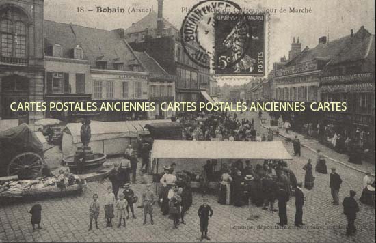 Cartes postales anciennes > CARTES POSTALES > carte postale ancienne > cartes-postales-ancienne.com Hauts de france Aisne Bohain En Vermandois