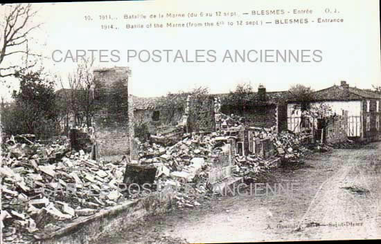 Cartes postales anciennes > CARTES POSTALES > carte postale ancienne > cartes-postales-ancienne.com Hauts de france Aisne Blesmes