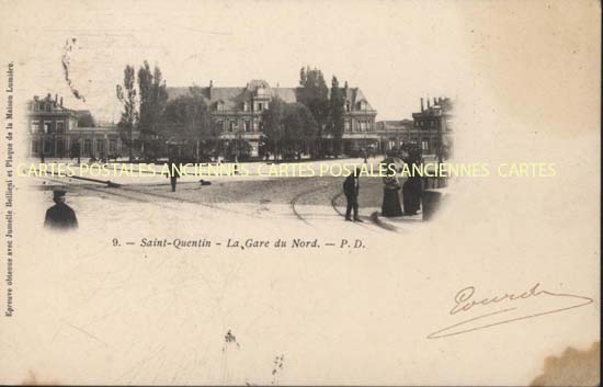 Cartes postales anciennes > CARTES POSTALES > carte postale ancienne > cartes-postales-ancienne.com Aisne  Saint Quentin