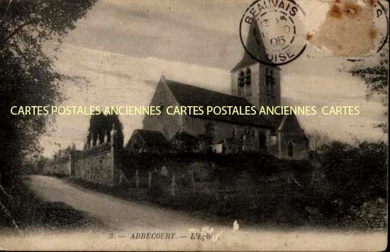 Cartes postales anciennes > CARTES POSTALES > carte postale ancienne > cartes-postales-ancienne.com Hauts de france Abbecourt