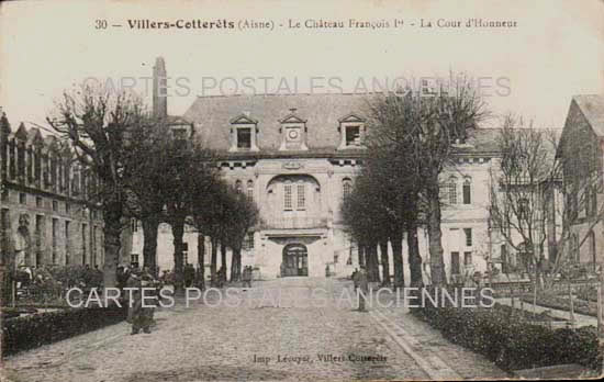 Cartes postales anciennes > CARTES POSTALES > carte postale ancienne > cartes-postales-ancienne.com Aisne  Villers Cotterets