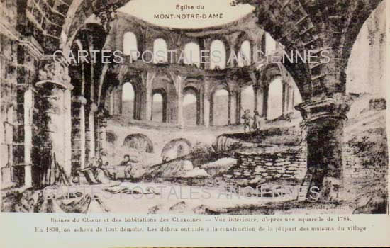 Cartes postales anciennes > CARTES POSTALES > carte postale ancienne > cartes-postales-ancienne.com Hauts de france Aisne Mont Notre Dame