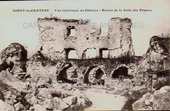 Cartes postales anciennes > CARTES POSTALES > carte postale ancienne > cartes-postales-ancienne.com Hauts de france Coucy Le Chateau Auffriqu