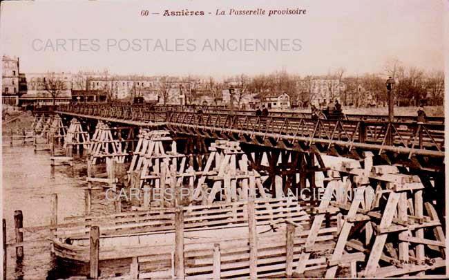 Cartes postales anciennes > CARTES POSTALES > carte postale ancienne > cartes-postales-ancienne.com Ile de france Asnieres Sur Seine