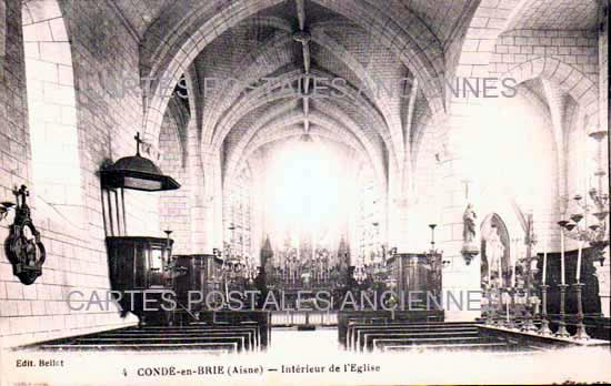 Cartes postales anciennes > CARTES POSTALES > carte postale ancienne > cartes-postales-ancienne.com Hauts de france Conde En Brie