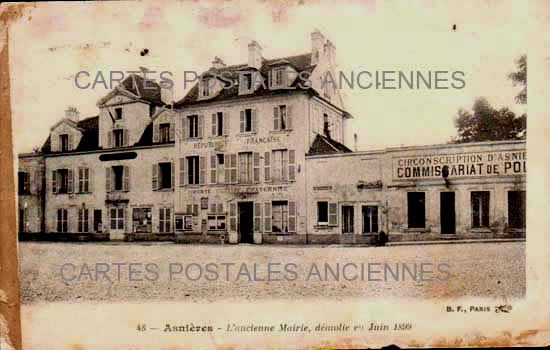 Cartes postales anciennes > CARTES POSTALES > carte postale ancienne > cartes-postales-ancienne.com Ile de france Asnieres Sur Seine