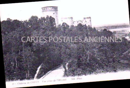 Cartes postales anciennes > CARTES POSTALES > carte postale ancienne > cartes-postales-ancienne.com Hauts de france Aisne Coucy Le Chateau Auffriqu