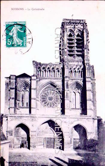 Cartes postales anciennes > CARTES POSTALES > carte postale ancienne > cartes-postales-ancienne.com Hauts de france Aisne Soissons