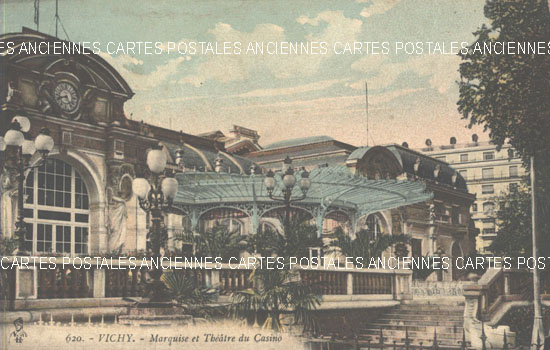 Cartes postales anciennes > CARTES POSTALES > carte postale ancienne > cartes-postales-ancienne.com Allier  Vichy