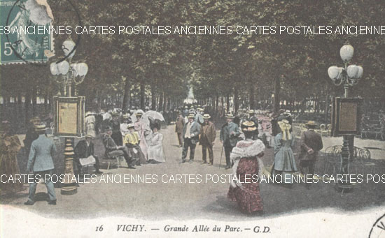 Cartes rares Allier Vichy