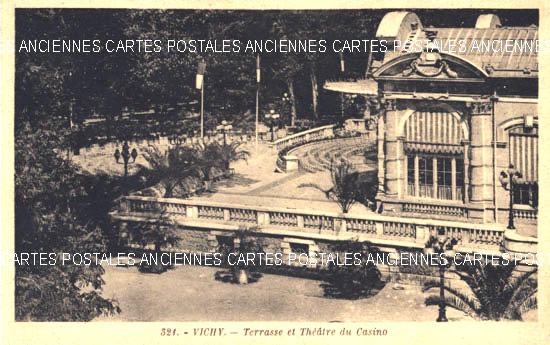 Cartes postales anciennes > CARTES POSTALES > carte postale ancienne > cartes-postales-ancienne.com Auvergne rhone alpes Allier Vichy
