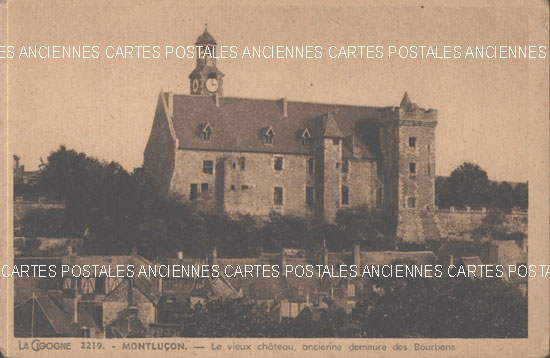 Cartes postales anciennes > CARTES POSTALES > carte postale ancienne > cartes-postales-ancienne.com Auvergne rhone alpes Allier Montlucon
