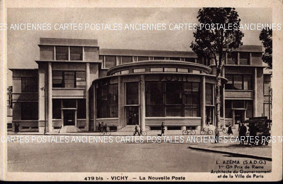 Cartes postales anciennes > CARTES POSTALES > carte postale ancienne > cartes-postales-ancienne.com Auvergne rhone alpes Allier Vichy