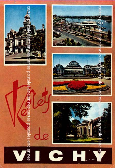 Cartes postales anciennes > CARTES POSTALES > carte postale ancienne > cartes-postales-ancienne.com Auvergne rhone alpes Allier Vichy