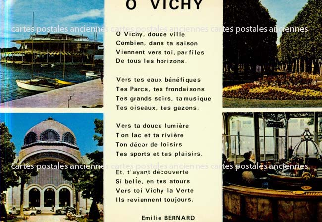 Cartes postales anciennes > CARTES POSTALES > carte postale ancienne > cartes-postales-ancienne.com Auvergne rhone alpes Allier Vichy