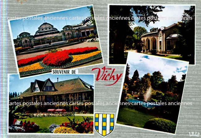 Cartes postales anciennes > CARTES POSTALES > carte postale ancienne > cartes-postales-ancienne.com Auvergne rhone alpes Allier Vichy