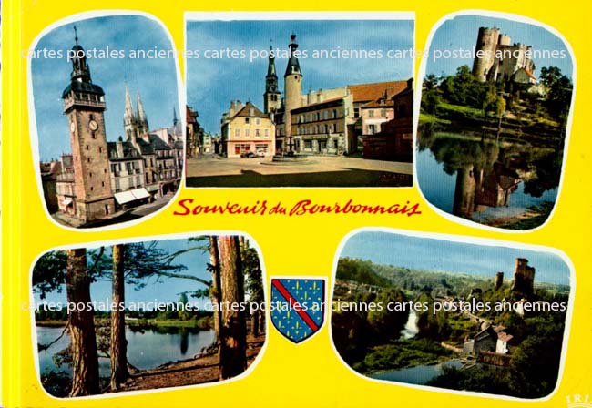 Cartes postales anciennes > CARTES POSTALES > carte postale ancienne > cartes-postales-ancienne.com Auvergne rhone alpes Allier Saint Bonnet De Troncais