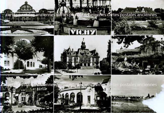 Cartes postales anciennes > CARTES POSTALES > carte postale ancienne > cartes-postales-ancienne.com Auvergne rhone alpes Allier Vichy