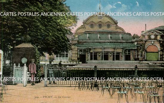 Cartes postales anciennes > CARTES POSTALES > carte postale ancienne > cartes-postales-ancienne.com Auvergne rhone alpes Allier Vichy