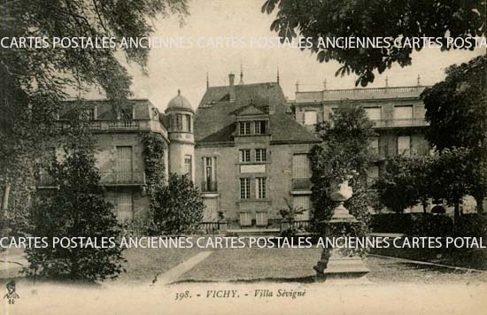 Cartes postales anciennes > CARTES POSTALES > carte postale ancienne > cartes-postales-ancienne.com Auvergne rhone alpes Allier Vichy