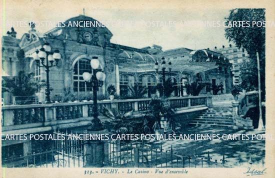 Cartes postales anciennes > CARTES POSTALES > carte postale ancienne > cartes-postales-ancienne.com Auvergne rhone alpes Allier Vichy
