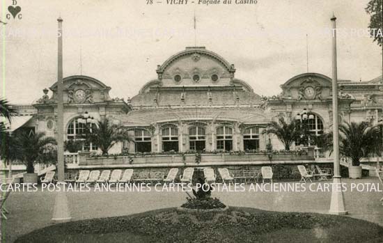 Cartes postales anciennes > CARTES POSTALES > carte postale ancienne > cartes-postales-ancienne.com Auvergne rhone alpes Allier Vichy