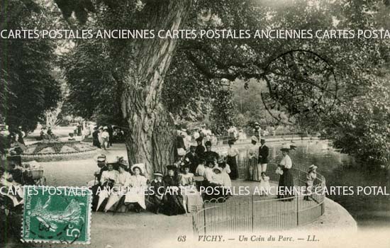 Cartes postales anciennes > CARTES POSTALES > carte postale ancienne > cartes-postales-ancienne.com Auvergne rhone alpes Allier Vichy