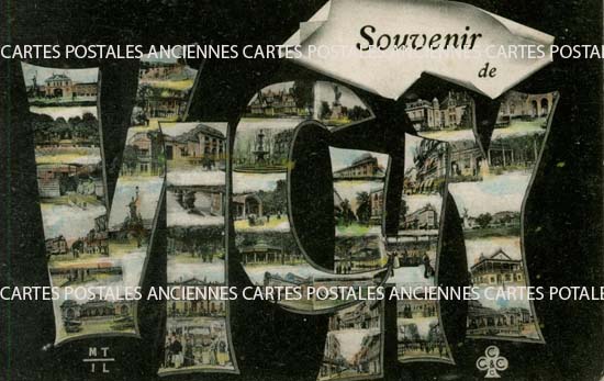 Cartes postales anciennes > CARTES POSTALES > carte postale ancienne > cartes-postales-ancienne.com Auvergne rhone alpes Allier Vichy
