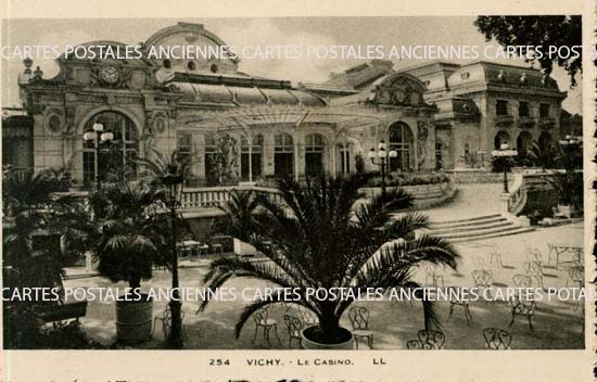 Cartes postales anciennes > CARTES POSTALES > carte postale ancienne > cartes-postales-ancienne.com Auvergne rhone alpes Allier Vichy