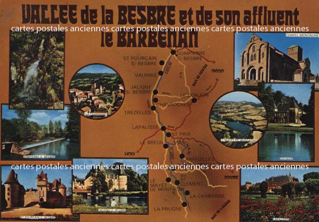 Cartes postales anciennes > CARTES POSTALES > carte postale ancienne > cartes-postales-ancienne.com Auvergne rhone alpes Allier