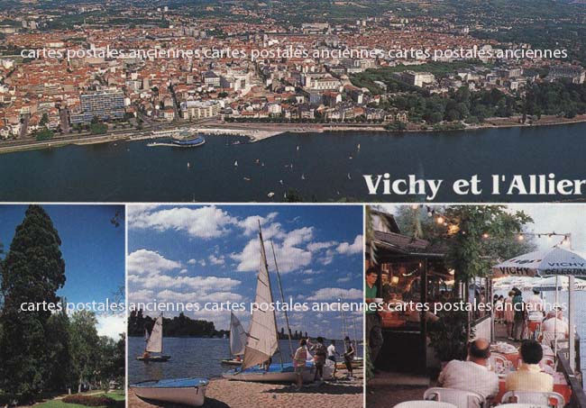 Cartes postales anciennes > CARTES POSTALES > carte postale ancienne > cartes-postales-ancienne.com Auvergne rhone alpes Allier Vichy