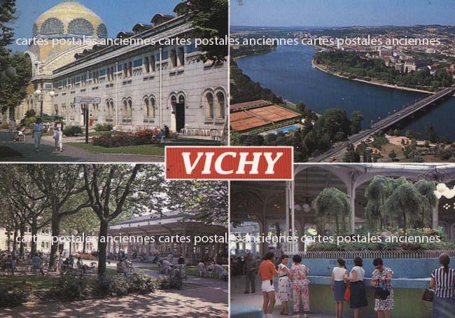 Cartes postales anciennes > CARTES POSTALES > carte postale ancienne > cartes-postales-ancienne.com Auvergne rhone alpes Allier Vichy