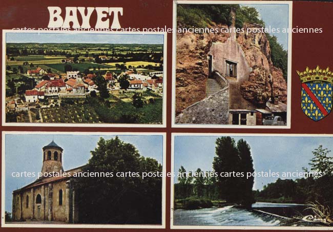 Cartes postales anciennes > CARTES POSTALES > carte postale ancienne > cartes-postales-ancienne.com Auvergne rhone alpes Allier Bayet