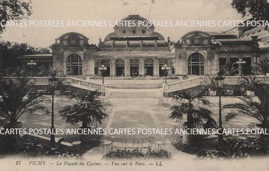Cartes postales anciennes > CARTES POSTALES > carte postale ancienne > cartes-postales-ancienne.com Allier  Vichy