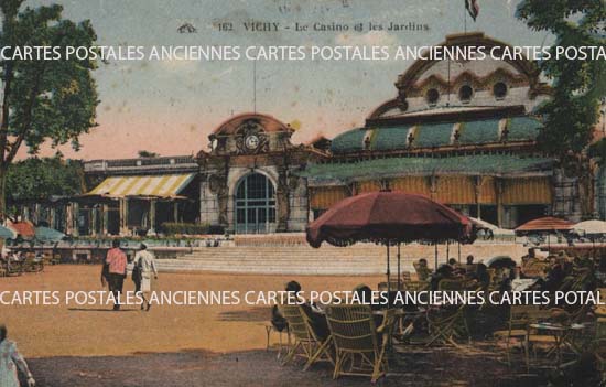 Cartes postales anciennes > CARTES POSTALES > carte postale ancienne > cartes-postales-ancienne.com Allier  Vichy