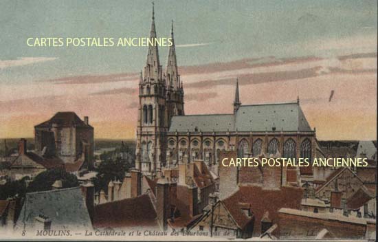 Cartes postales anciennes > CARTES POSTALES > carte postale ancienne > cartes-postales-ancienne.com Allier  Moulins