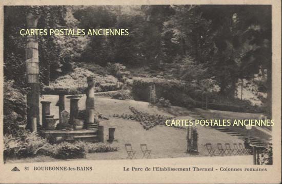 Cartes postales anciennes > CARTES POSTALES > carte postale ancienne > cartes-postales-ancienne.com Allier  Bourbonne Les Bains