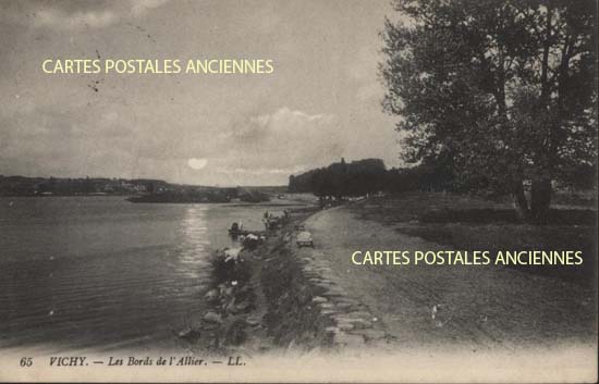Cartes postales anciennes > CARTES POSTALES > carte postale ancienne > cartes-postales-ancienne.com Allier  Vichy
