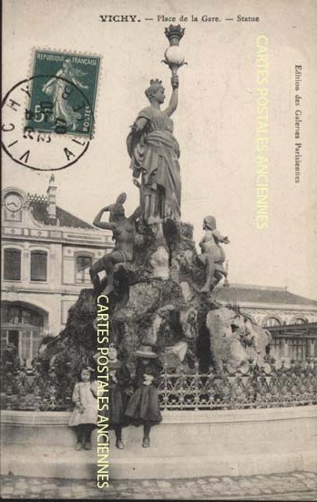 Cartes postales anciennes > CARTES POSTALES > carte postale ancienne > cartes-postales-ancienne.com Allier  Vichy
