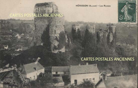 Cartes postales anciennes > CARTES POSTALES > carte postale ancienne > cartes-postales-ancienne.com Allier  Herisson
