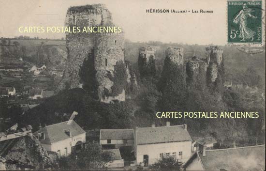 Cartes postales anciennes > CARTES POSTALES > carte postale ancienne > cartes-postales-ancienne.com Auvergne rhone alpes Allier Herisson