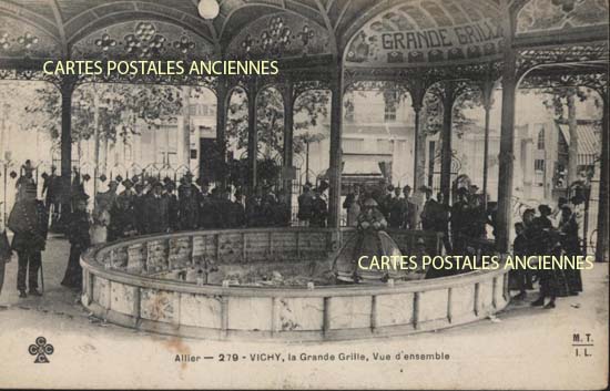 Cartes postales anciennes > CARTES POSTALES > carte postale ancienne > cartes-postales-ancienne.com Allier  Vichy