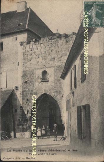 Cartes postales anciennes > CARTES POSTALES > carte postale ancienne > cartes-postales-ancienne.com Allier  Herisson