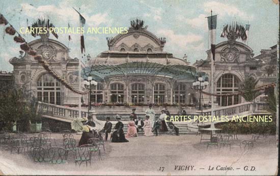 Cartes postales anciennes > CARTES POSTALES > carte postale ancienne > cartes-postales-ancienne.com Allier  Vichy