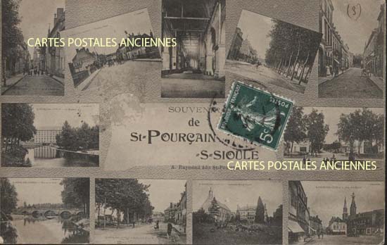 Cartes postales anciennes > CARTES POSTALES > carte postale ancienne > cartes-postales-ancienne.com Auvergne rhone alpes Allier Saint Pourcain Sur Sioule